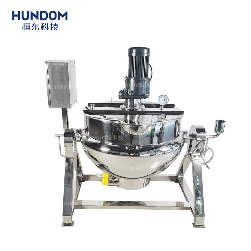 Commercial Industrial Hotel Kitchen Catering Equipment Tilting Electric Double Jacket Boiler for