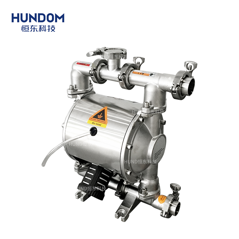 Air Pumping Chemicals Liquids Stainless Steel Pneumatic Diaphragm Pump