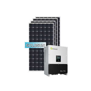 6KW on grid solar power station