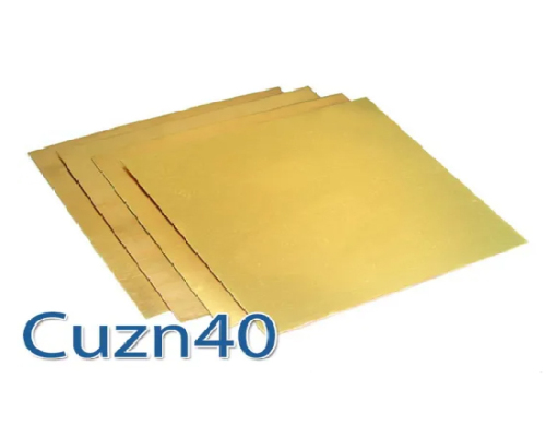 Cuzn40 brass and copper sheet