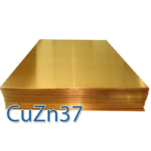 Rolled metal plate brass plate