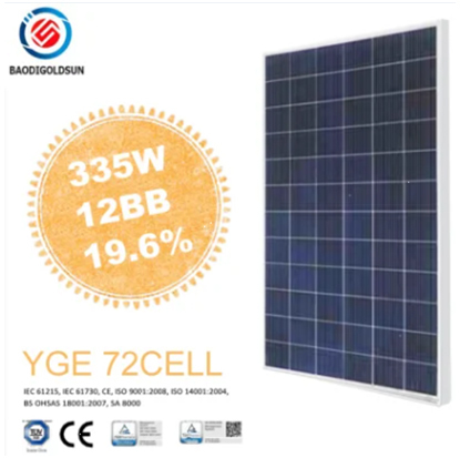 High Quality Yingli TUV Yge 12bb Mbb 60 Cell 295W Poly Solar Panels for Sale with Easy Installation in U. S. a.