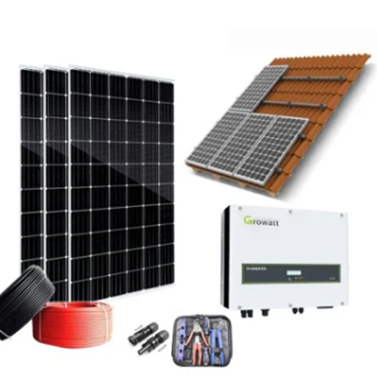 100kw Hybrid Grid Solar Panel with Battery Storage Solar Power System