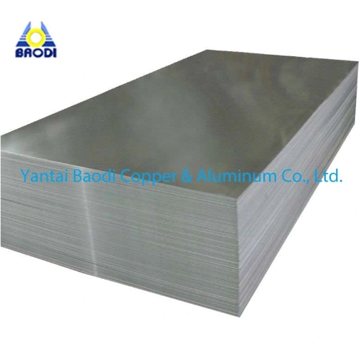 Aluminium Plain Sheet 4′x8′ with PE Film One Side 3003 3004 3005 3105