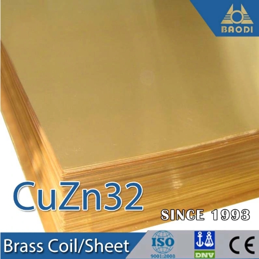 H70 Cuzn32 M Brass Sheet