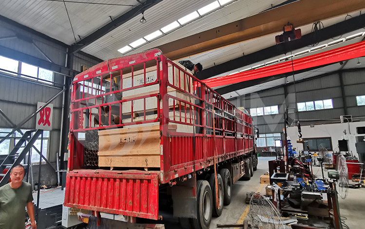 Factory equipment shipment