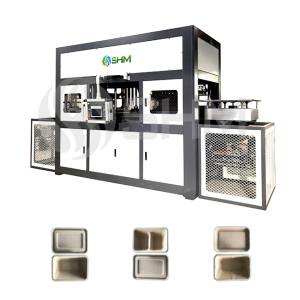 Machine de fabrication de vaisselle écologique