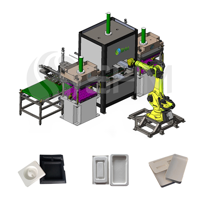How is pulp molding equipment processed?
