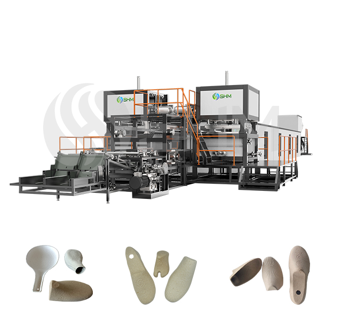 Pulp Molded Shoes Tray Making Machine
