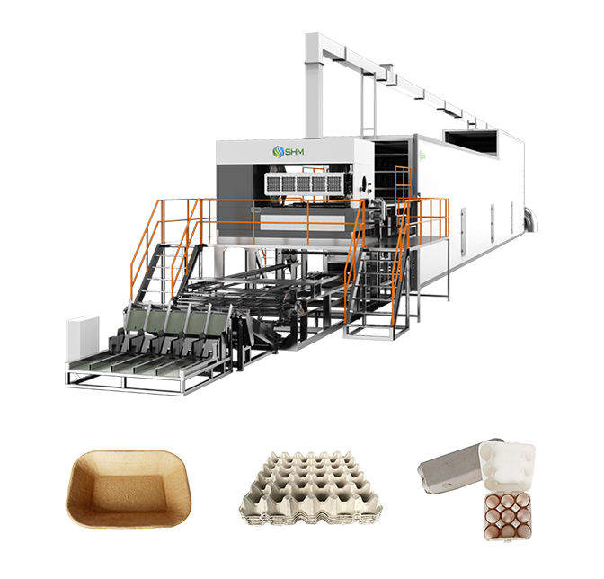 Automatic Egg Tray Forming Machine