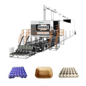Машина для производства лотков для яиц из бумажной целлюлозы