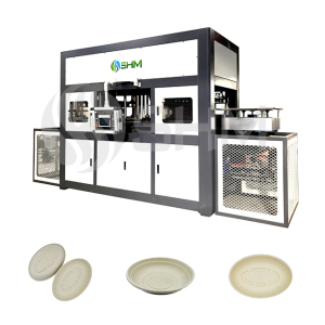 Línea automática de máquinas para fabricar platos y vajillas