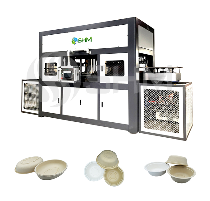 Automatic machines for biodegradable plates trays