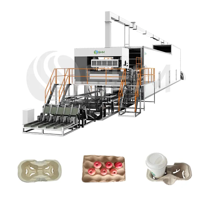 Fiber Moulding Apple Tray Making Machine 