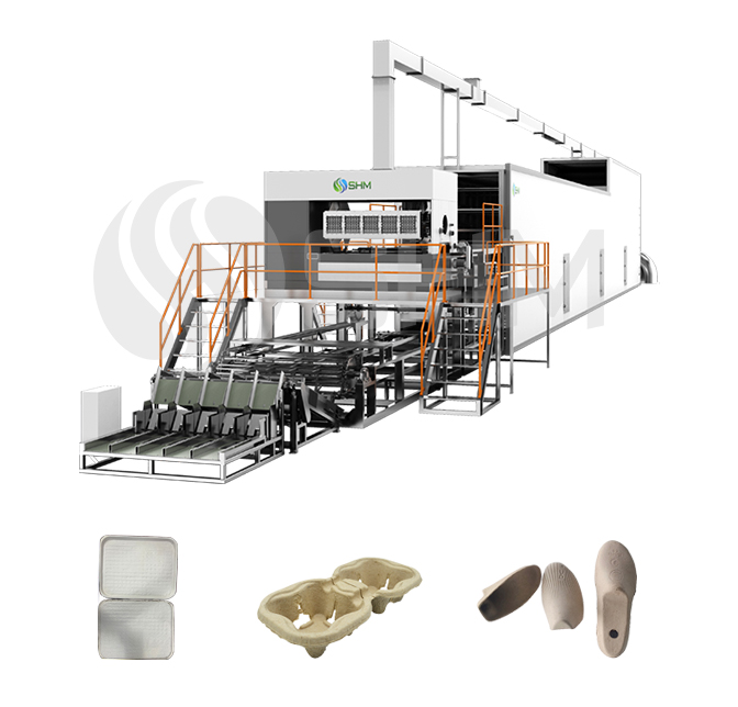 Paper Pulp Tray Forming Machine