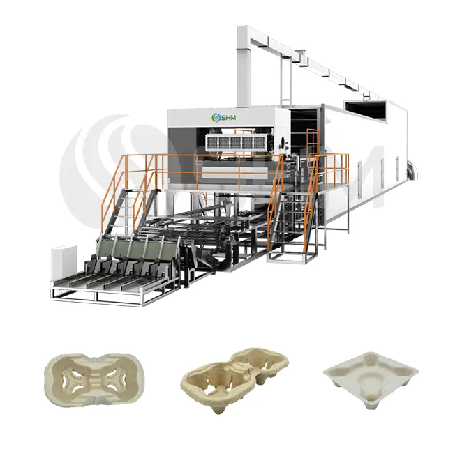 Sugarcane Disposable Plates Making Machine