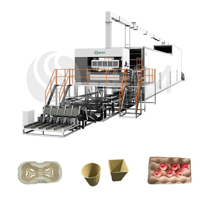 Rotary moulding machine