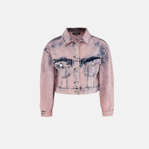 Pink Denim Jacket