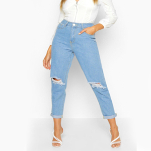 skinny ripped women jean