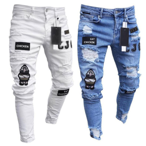 men denim skinny jeans