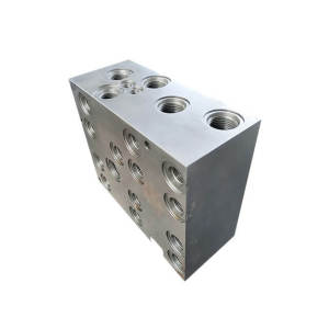 Customize CNC Machining Stainless Steel Aluminum Brass Titanium Hydraulic Manifold Block Relief Valve