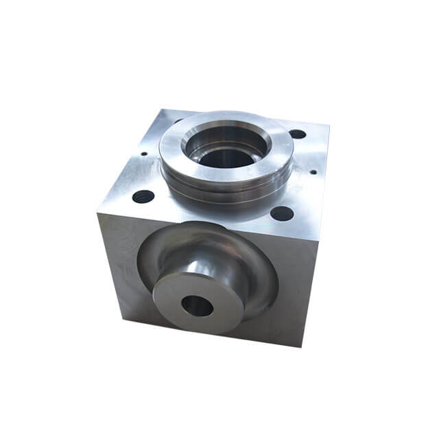 High pressure solenoid hydraulic manifold block valves block
