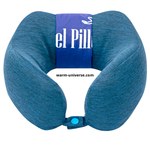 2336 Neck Support Travel Pillow with Storage Bag