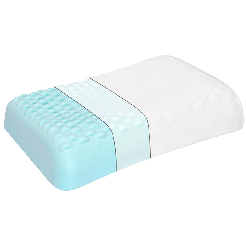 2309 Orthopedic Memory Foam Pillow with 3D Massage Units