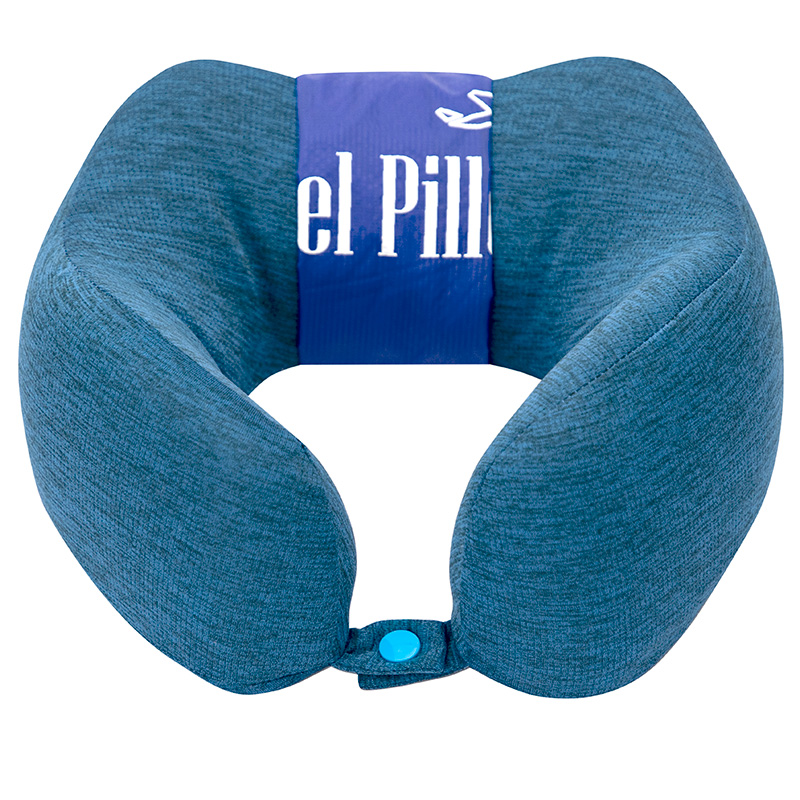 2336 Neck Support Travel Pillow with Storage Bag