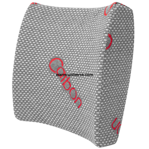2440-2 Orthopedic Lumbar Support Cushion with Carbon-Fiber Cover