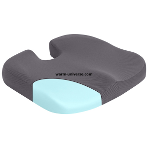2443-2 Comfort Orthopedic Memory Foam Coccyx Seat Cushion