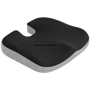 2443-1 Comfort Orthopedic Memory Foam Gel Cooling Coccyx Seat Cushion