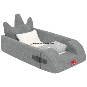 059 All-Seasons Crown Pet Bed with Cushion & Blanket