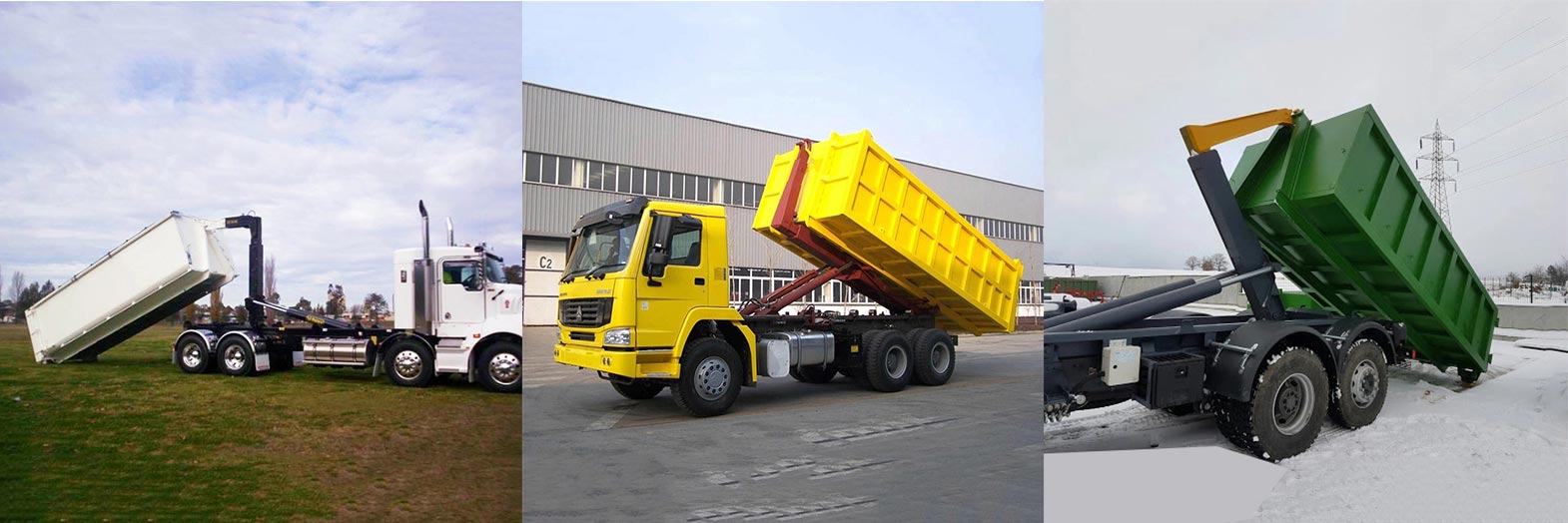 Koukkulift Containers