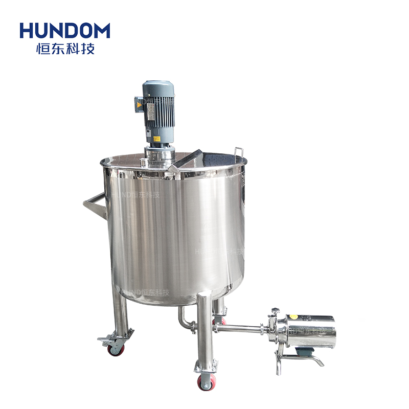 Stainless Steel Liquid Dispersion Mixer Fruit Juice Mixing Tank With ...